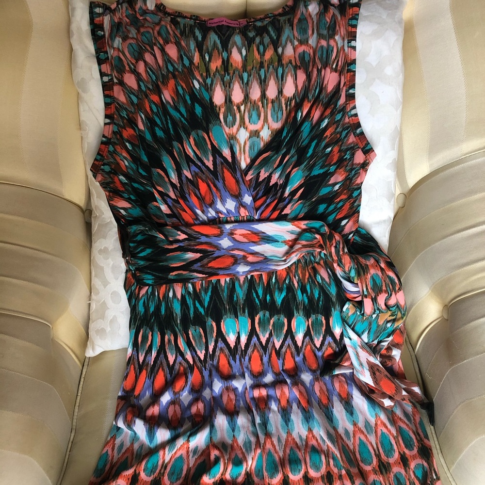 Maternal America Ikat print dress, sizeS